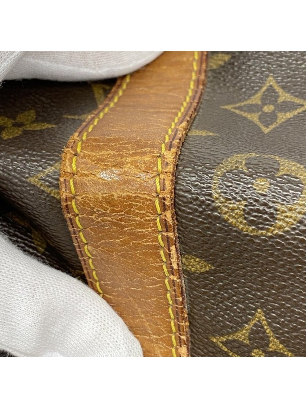 Louis Vuitton Boston Bag Monogram Keepall 55 Brown - Picture 7 of 10